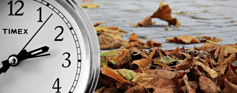 Clock illustrating time travel concept